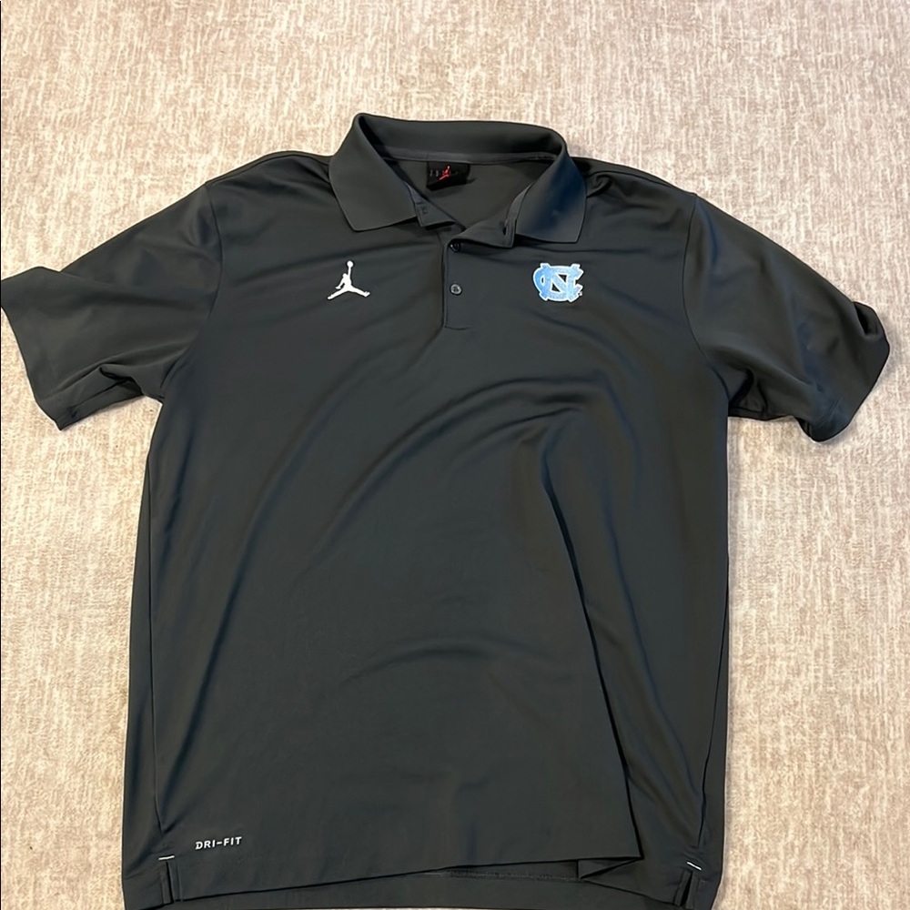 Jordan Black Performance Polo Shirt